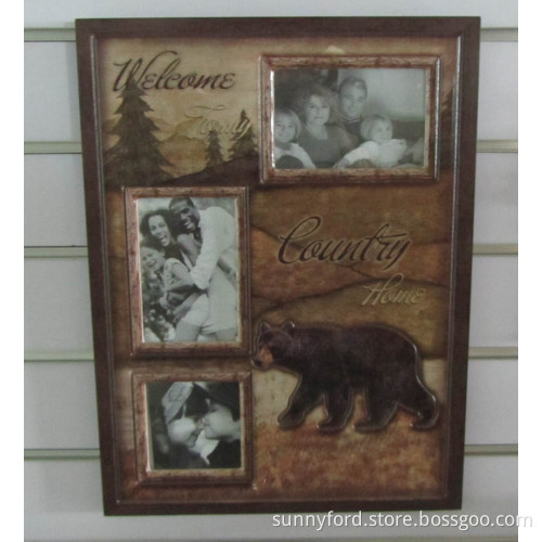 Antique Digital Printting Family Photo Frame (SFM0445)